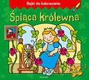 Bajki do kolorowania - Śpiąca Królewna [KSIĄŻKA]