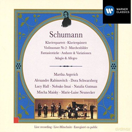 Argerich/Imai/Hall/Gutman/Maisky/Neuneck: Piano Quartet/Piano Quintet/Viloin Sonat [2CD]