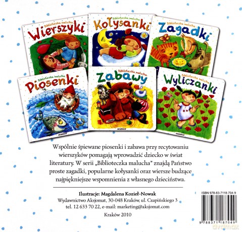 Biblioteczka malucha - Kołysanki [KSIĄŻKA]