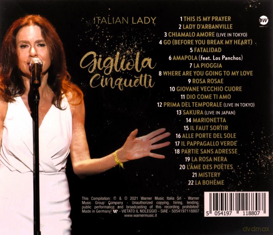 Gigliola Cinquetti: Italian Lady [CD]