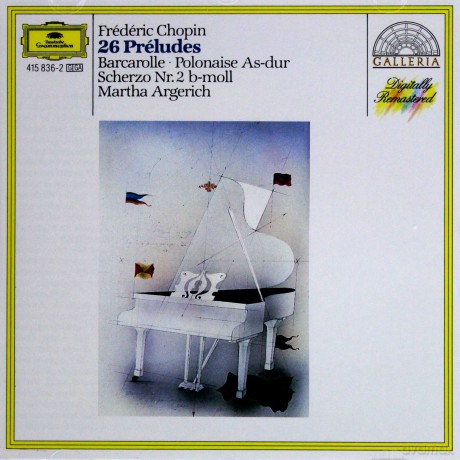 Martha Argerich: Chopin: 24 Preludes [CD]