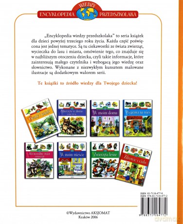 Owady i pająki - Encyklopedia wiedzy przedszkolaka [KSIĄŻKA]