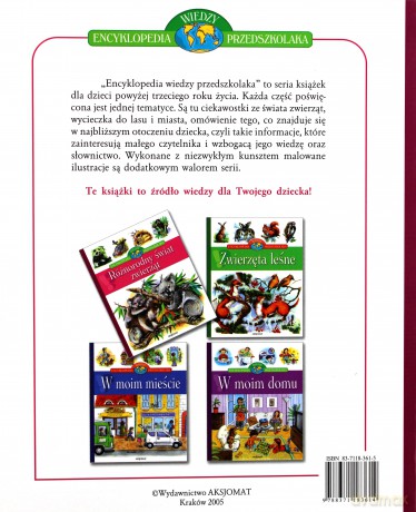 Różnorodny świat zwierząt - Encyklopedia wiedzy przedszkolaka [KSIĄŻKA]