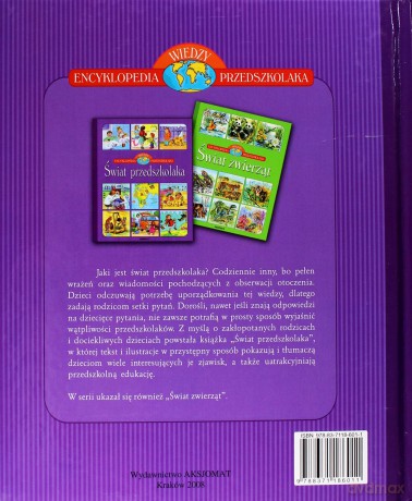 Świat przedszkolaka - Encyklopedia wiedzy przedszkolaka [KSIĄŻKA]