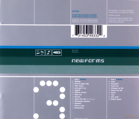 Roni Size: New Forms [CD]