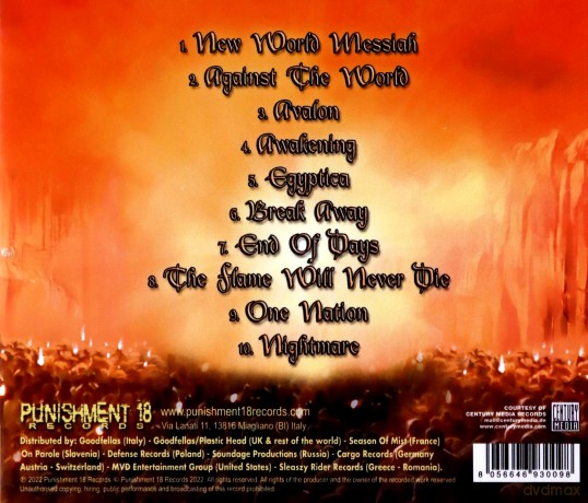 Nocturnal Rites: New World Messiah (Reissue) [CD]