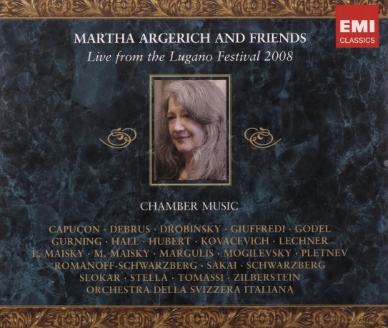 Argerich: Live From Lugano 2008 [3CD]