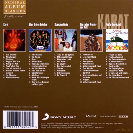 Karat: Original Album Classics [5CD]