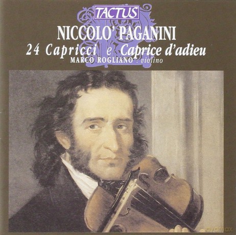 Marco Rogliano: Paganini: 24 Caprices [CD]