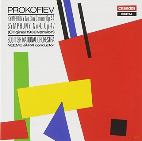 S. Prokofiev: Prokofiev: Symphony No. 3; Symphony No. 4 [CD]