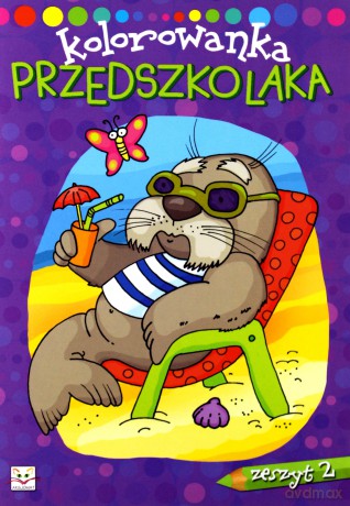 Kolorowanka przedszkolna zeszyt  2 [KSIĄŻKA]