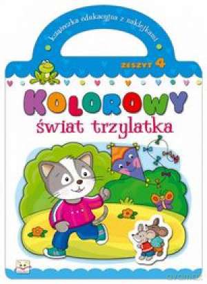 Kolorowy świat 3 latka- 4 zeszyt [KSIĄŻKA]