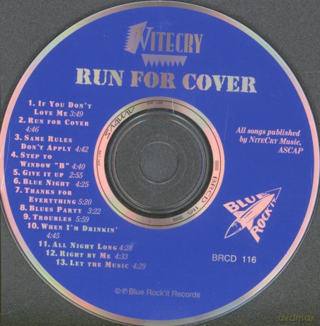 Nitecry: Run For Cover [CD]