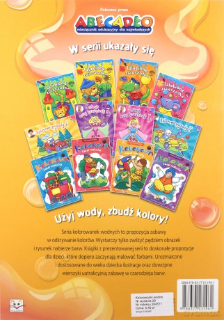 Kolorowanka wodna - Kolorowy świat malucha  zeszyt 3 [KSIĄŻKA]