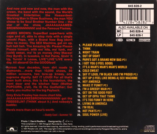 James Brown: Sex Machine - the Very Best of James Brown [CD]