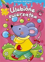 Kolorowanki wodne - Ulubione Zwierzątka z.4 [KSIĄŻKA]
