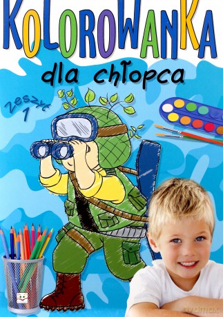 Kolorowanka dla chłopca cz.1 [KSIĄŻKA]