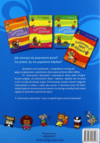 Kolorowe dyktanda kl. 3 [KSIĄŻKA]