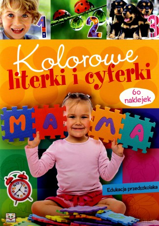 Kolorowe literki i cyferki [KSIĄŻKA]
