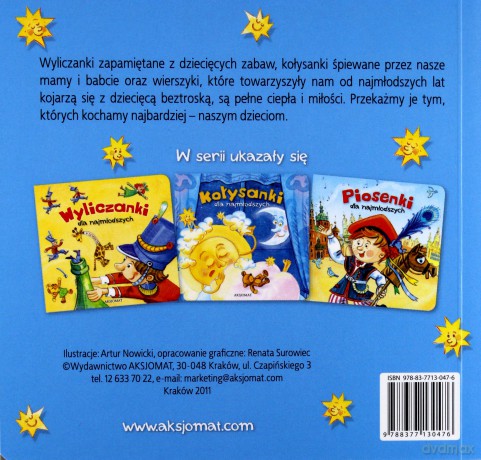 Kołysanki dla najmłodszych [KSIĄŻKA]