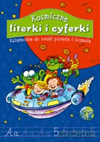 Kosmiczne literki i cyferki [KSIĄŻKA]