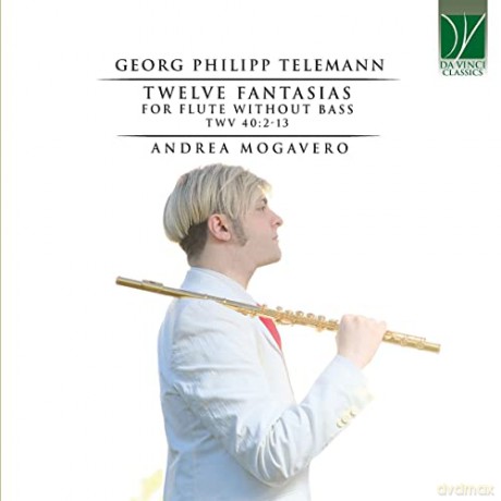 Telemann: Twelve Fantasias For Flute Without Bass Twv 40:2-13 [CD]