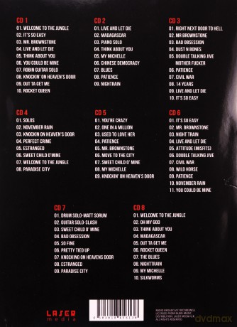 Guns N' Roses: The Best Days - 8cd Boxset [CD]