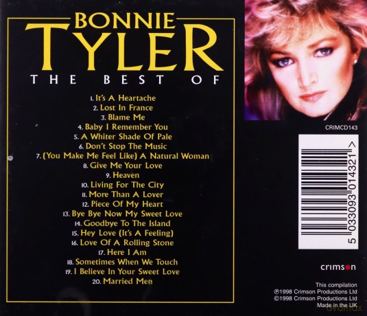 Bonnie Tyler: The Best Of [CD]