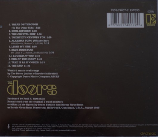 Doors: The Doors [CD]