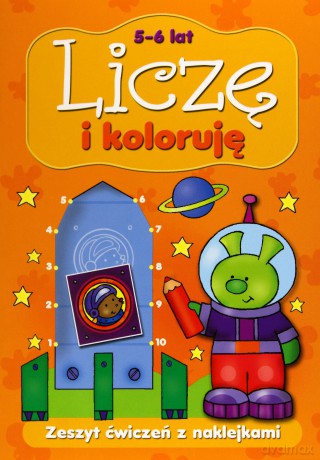 Liczę i koloruję 5-6 lat [KSIĄŻKA]