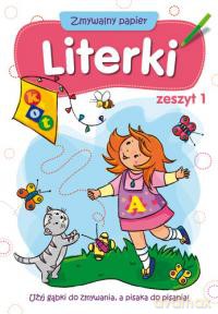 Literki cz.1 zmywalny papier [KSIĄŻKA]