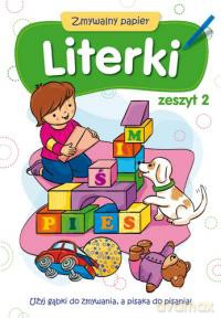 Literki cz.2 zmywalny papier [KSIĄŻKA]