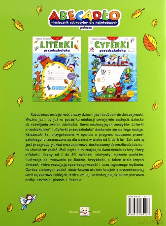 Literki przedszkolaka 5-7 lat [KSIĄŻKA]