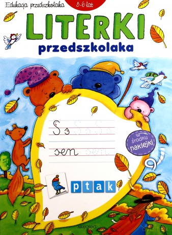 Literki przedszkolaka 5-7 lat [KSIĄŻKA]