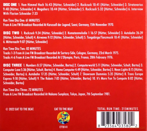 Kraftwerk: Transmission Impossible (3cd) [CD]