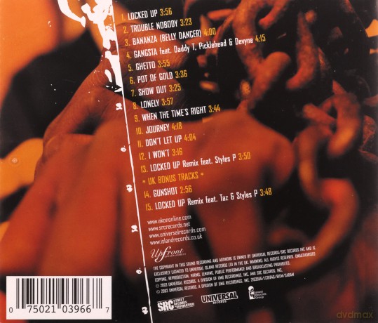 Akon: Trouble: Parental Advisory [CD]