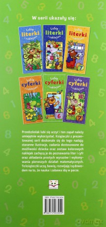 Lubię cyferki i naklejam - 6 lat [KSIĄŻKA]