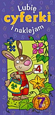 Lubię cyferki i naklejam - 7 lat [KSIĄŻKA]