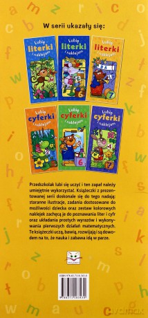Lubię literki i naklejam - 7 lat [KSIĄŻKA]