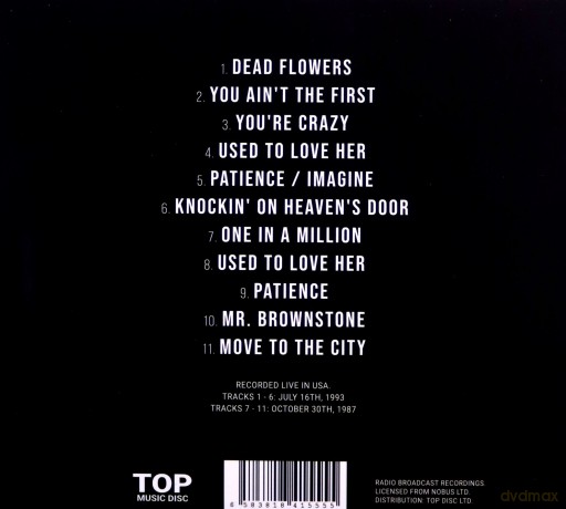 Guns N' Roses: Unplugged [CD]