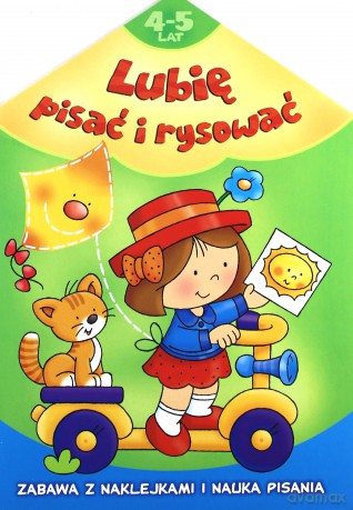 Lubię pisać i rysować - 4-5 lat [KSIĄŻKA]