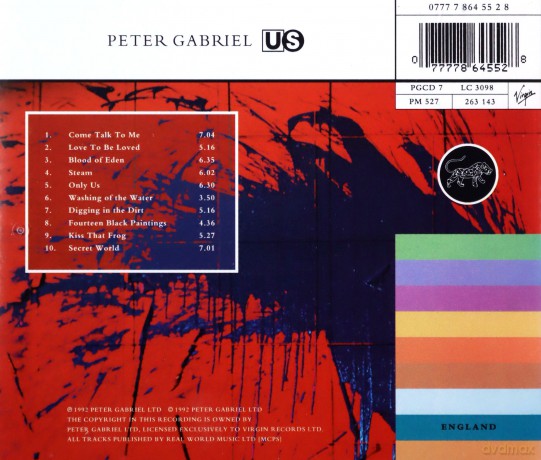 Peter Gabriel: Us [CD]