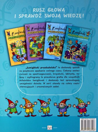 Łamigłówki przedszkolaka cz. 4 [KSIĄŻKA]