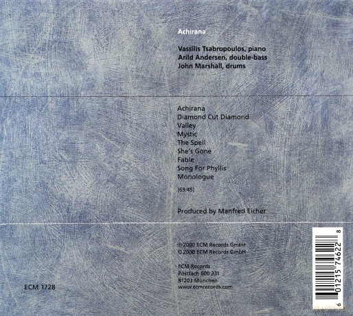Arild Andersen: Achirana [CD]