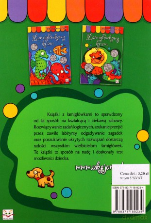 Łamigłówkowy kram od 6 lat [KSIĄŻKA]