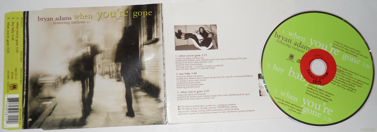 Bryan Adams: When Youre Gone [CD]