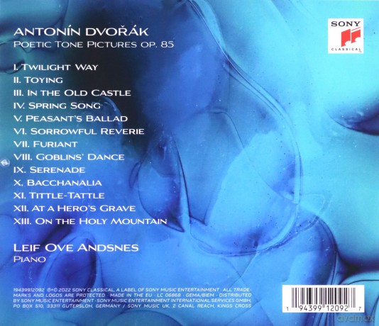 Leif Ove Andsnes: Dvorák: Poetic Tone Pictures, Op.85 [CD]