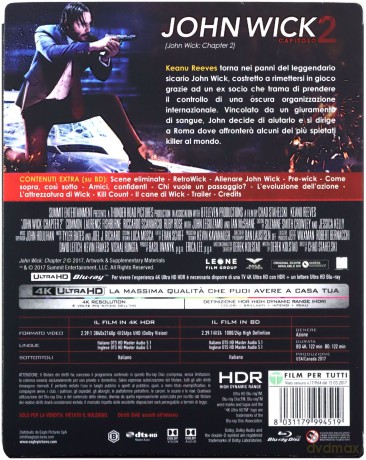 John Wick 2 [Blu-Ray 4K]+[Blu-Ray]