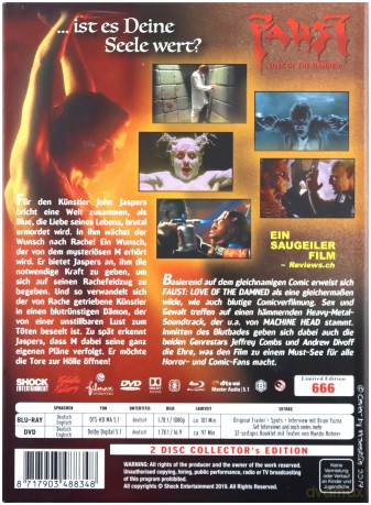 Faust: Love of the Damned [Blu-Ray]+[DVD]