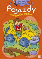 Malowanki wodne - Pojazdy [KSIĄŻKA]
